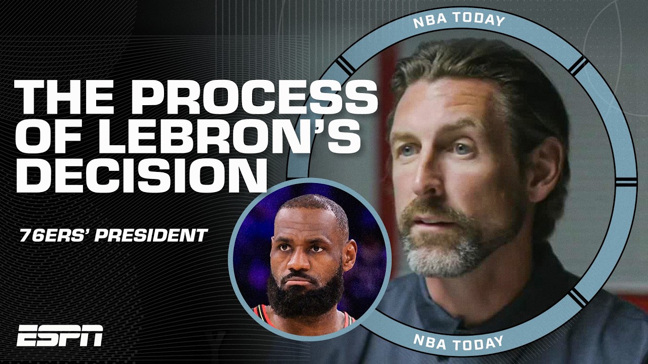 76ers' President Mike Gansey on the process of signing LeBron James | NBA Today