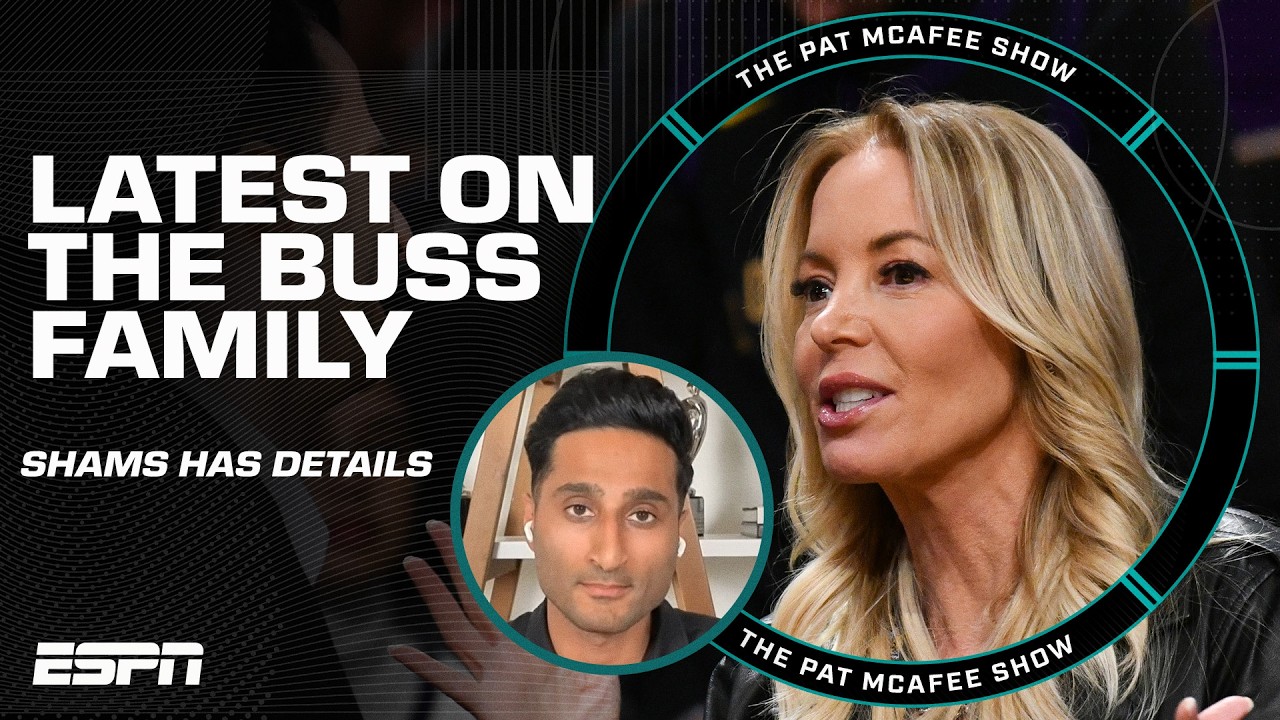 Shams Charania's insight on Jeanie Buss & siblings, Mark Walter + the Lakers | The Pat McAfee Show