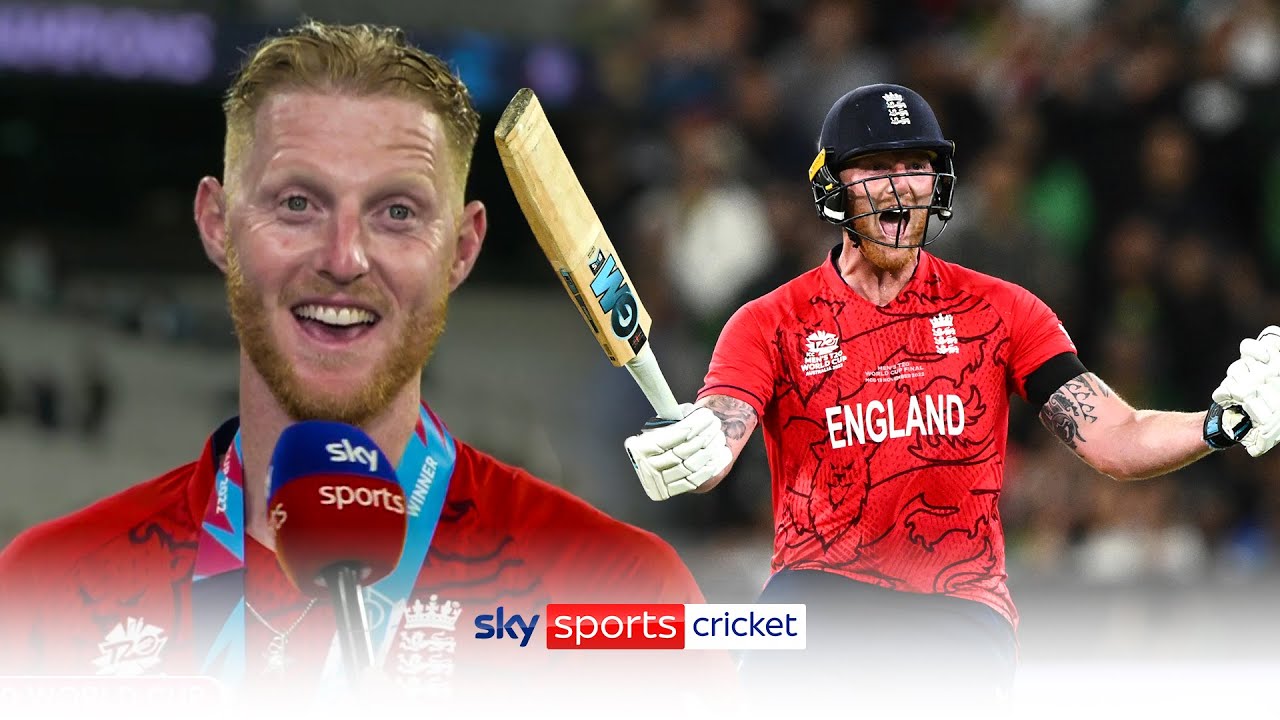 'DOUBLE World Champion sounds good' đ€© | Ben Stokes helps England to T20 World Cup win!