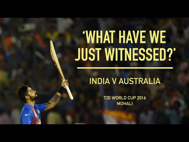 Kohli v Australia: 'He likes a fight, he likes a scrap' | ICC Men's T20 World Cup 2016 background