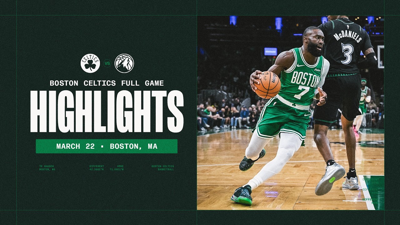 Boston Celtics come up short 102-92 against Minnesota Timberwolves | Extended Highlights