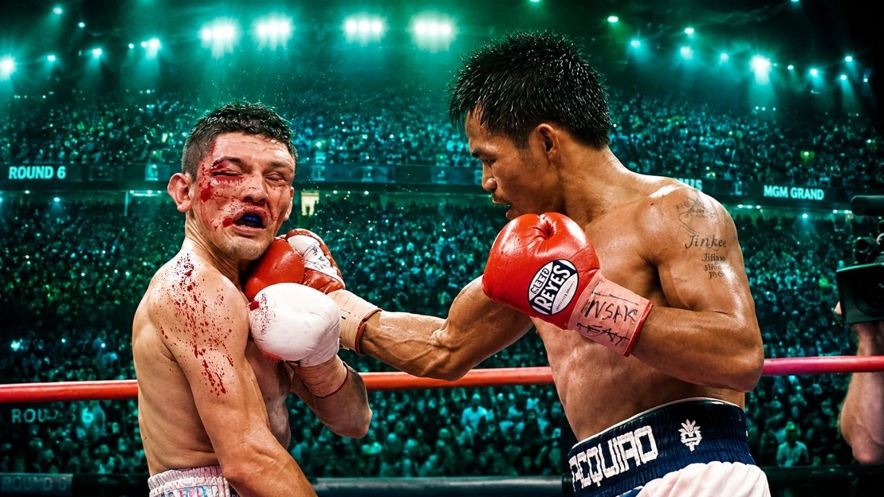 El día que Manny Pacquiao DESANGRÓ a un CAMPEÓN del MUNDO | Pacquiao vs David Diaz background