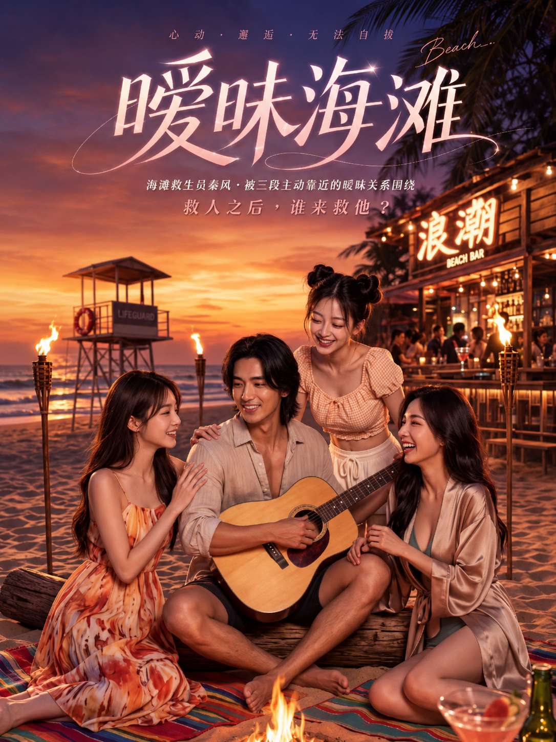 暧昧海滩 poster