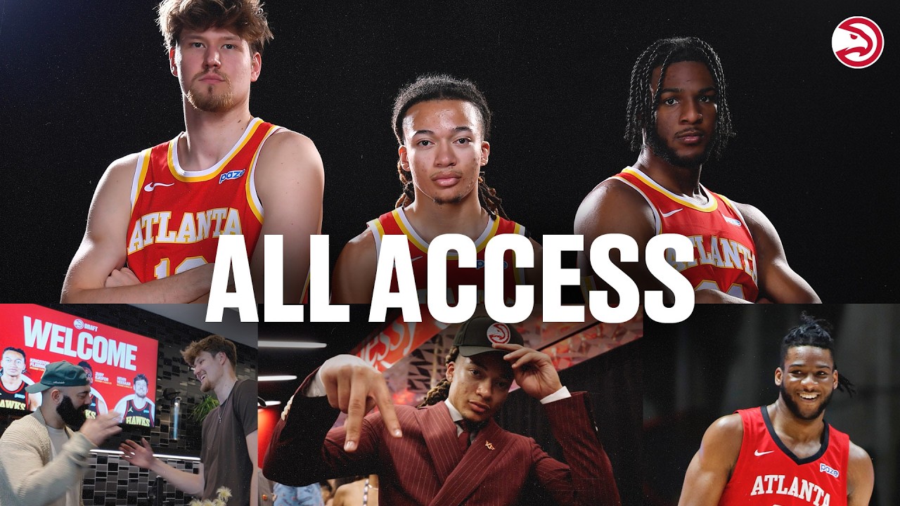 All Access with Kingston, Zuby, & Henri at NBA Draft & Summer League | Atlanta Hawks Taking Flight