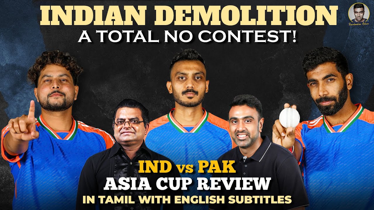 Indian Demolition: A Total No Contest! | IND vs PAK Review background
