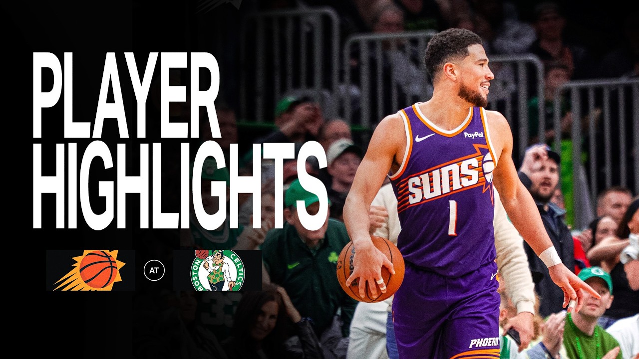 Devin Booker explodes for 40 POINTS vs Boston Celtics | Phoenix Suns Player Highlights