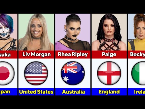 Best Active WWE Female Wrestler From Every Country