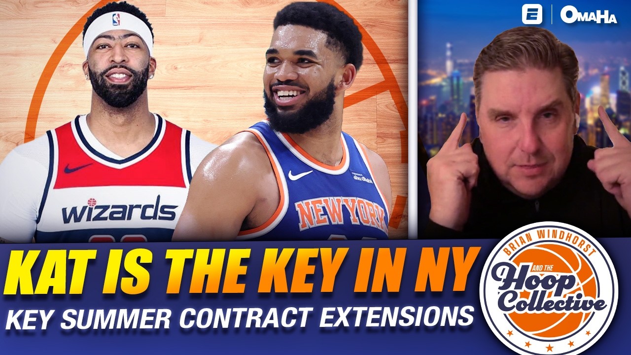 Why KAT Is The KEY To The Knicks’ Future + Will AD Extend In Washington? | The Hoop Collective
