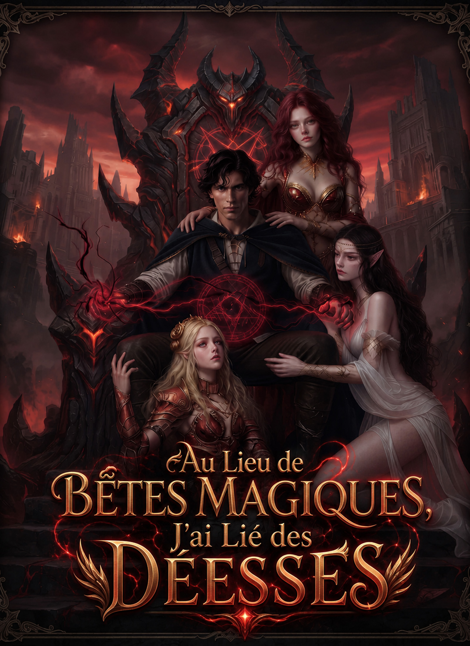 [Doublé] Au Lieu de Bêtes Magiques, J'ai Lié des Déesses ！ poster