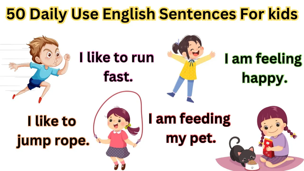 Daily Use English Sentences