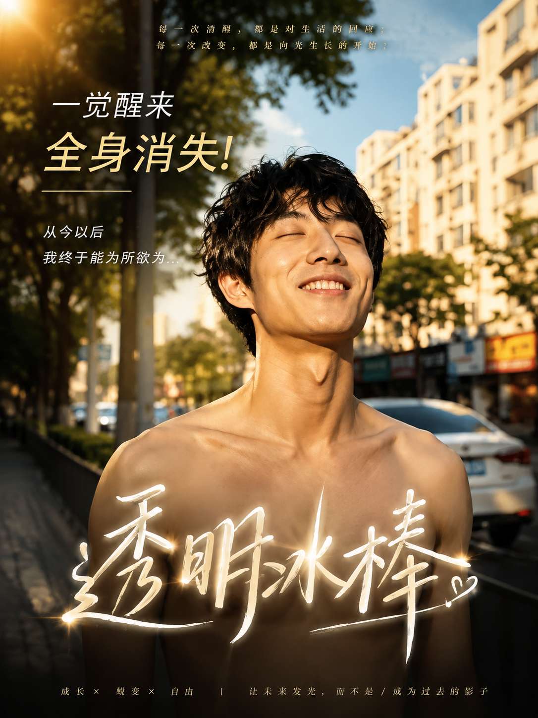 透明冰棒 poster