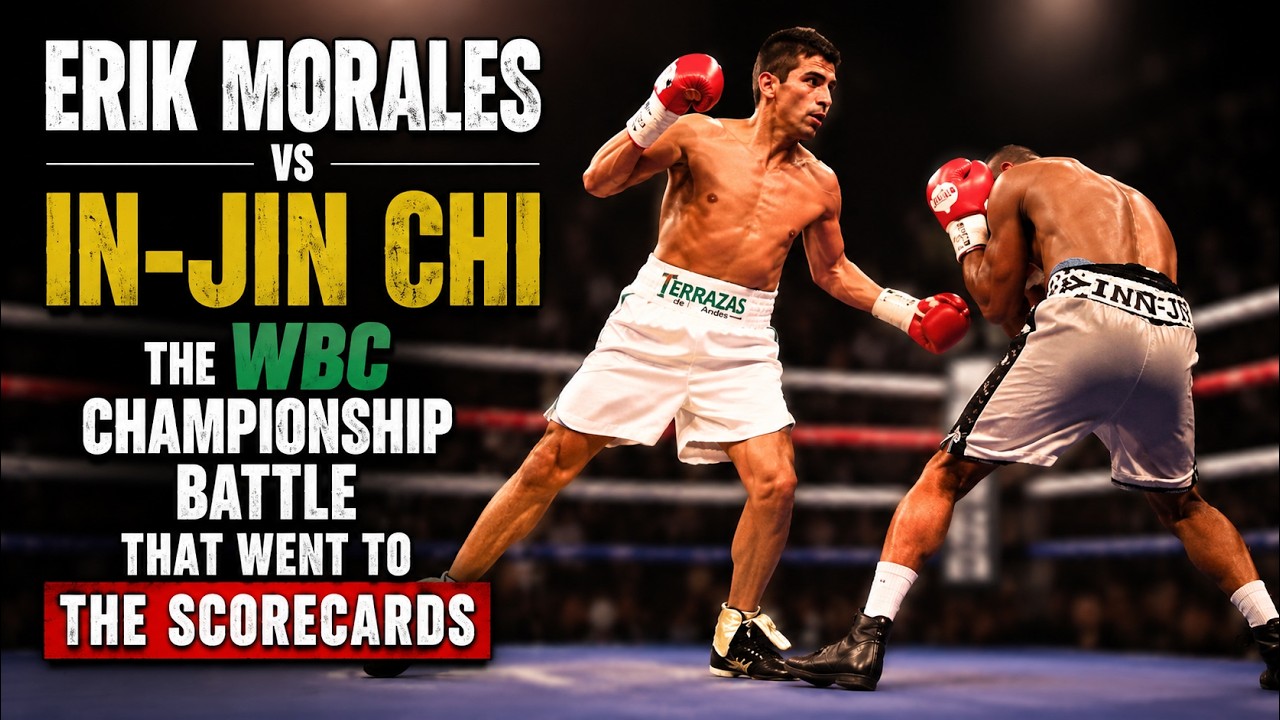 Erik Morales vs In-Jin Chi: The WBC Championship Battle That Went to the Scorecards