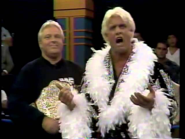 Best Promos - Ric Flair enters WWF background