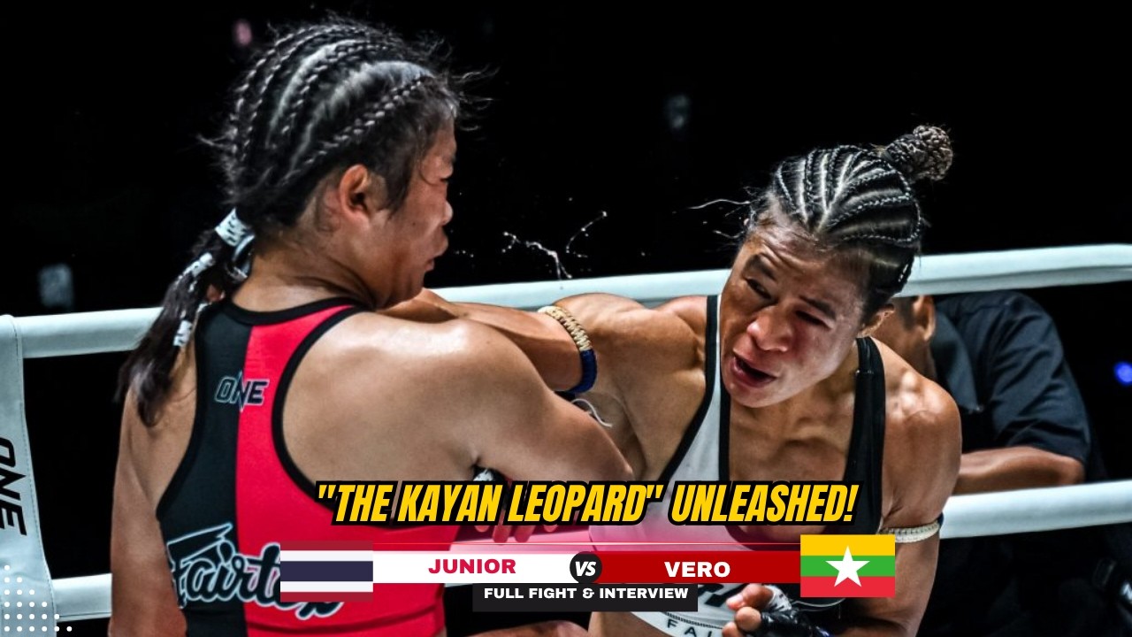 4 KNOCKDOWNS TKO MASTERCLASS! Vero Destroys Junior Fairtex In Round 2