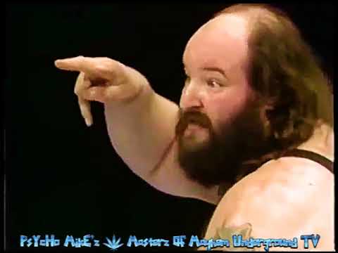 PsYcHo MikE'z Masterz Of Mayhem TV - Koji Kitao Vs. John Tenta - Japan - 04.01.1991 Shoot