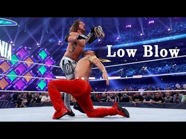 WWE Low Blow Moments Compilation Part 4