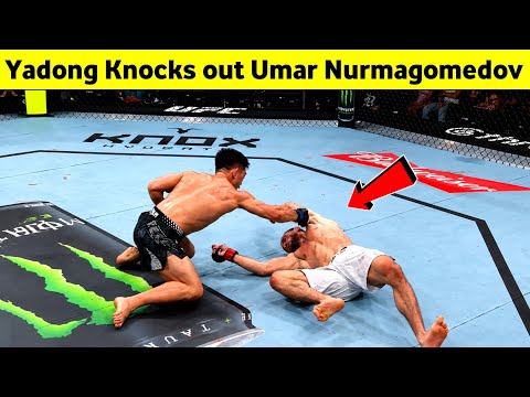 SONG YADONG KNOCKS OUT UMAR NURMAGOMEDOV! ЁЯдпЁЯФе | UFC SHANGHAI | UFC Fight Night background