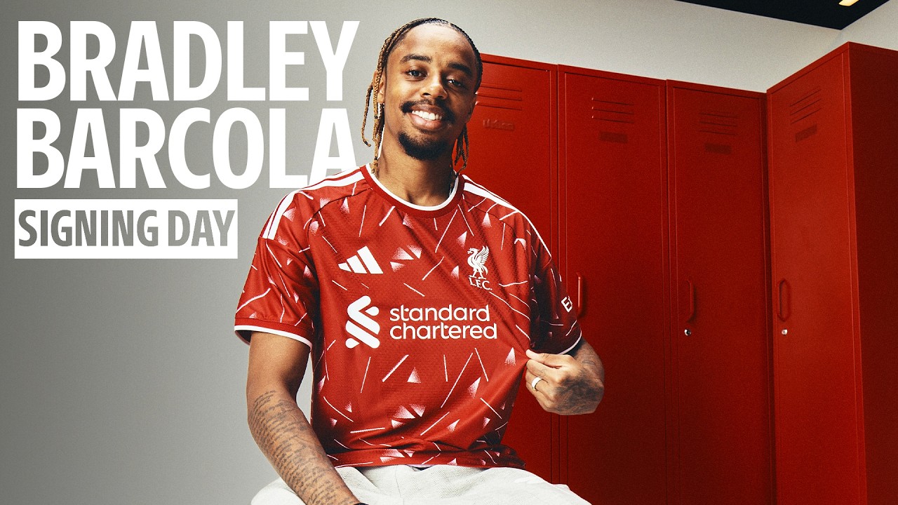 Bradley Barcola: Signing Day Unseen! Liverpool FC
