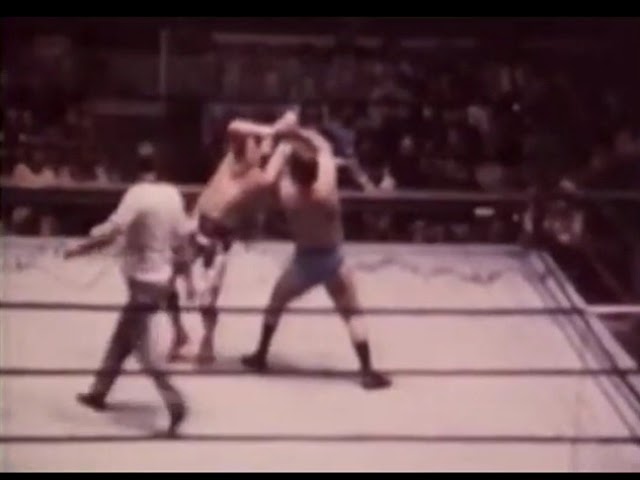 Boston 11/29/1975 video&promo Sammartino vs Superstar Graham