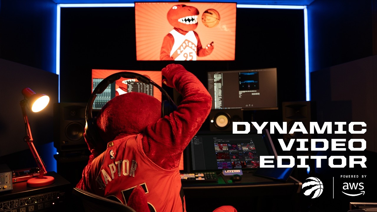 How one prompt unlocks decades of Raptors history | Dynamic Video Editor | Toronto Raptors x AWS