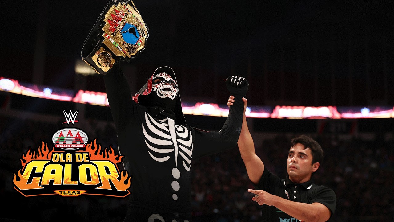 La Parka NUEVO Campeón Latinoamericano AAA: AAA Ola de Calor highlights