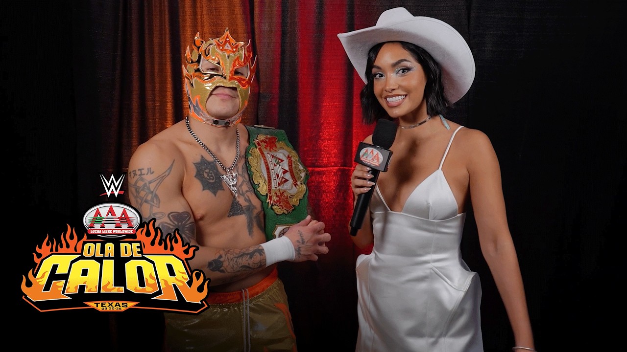 Rey Fenix quiere 3 retadores para AAA Triplemanía CDMX: Exclusiva AAA Ola de Calor