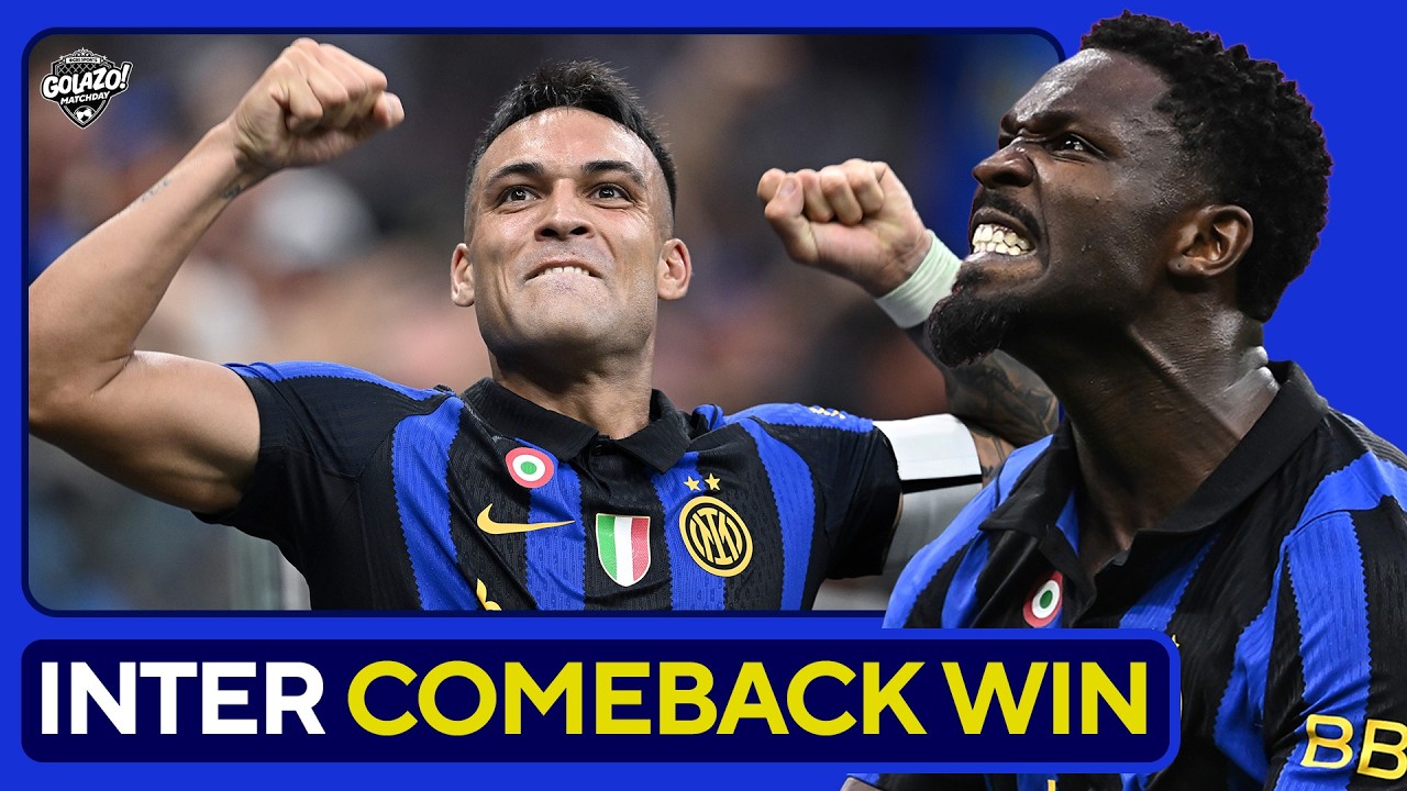 Lautaro Martinez & Marcus Thuram SHINE as Inter comeback from 2-0 down vs Napoli | Full Match Recap