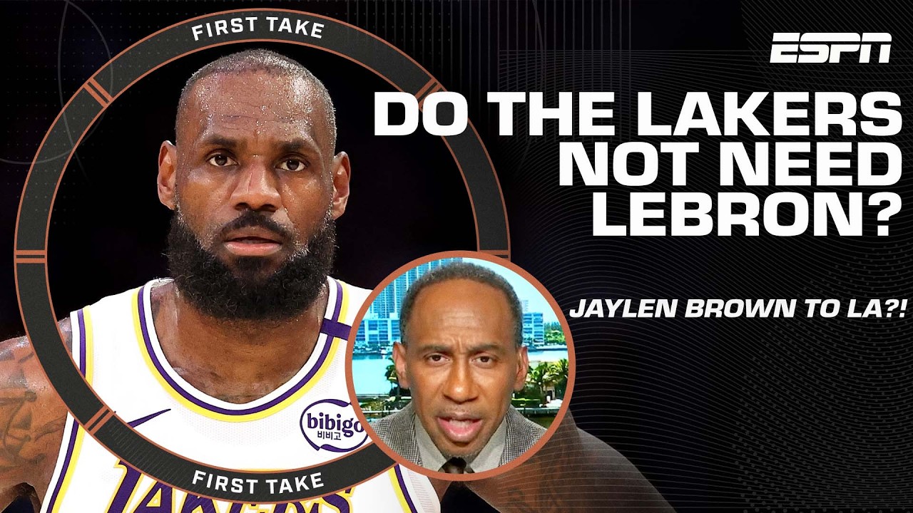 Stephen A. makes BOLD Celtics-Lakers take 🗣️ Lakers don't need LeBron?! 👀 | First Take