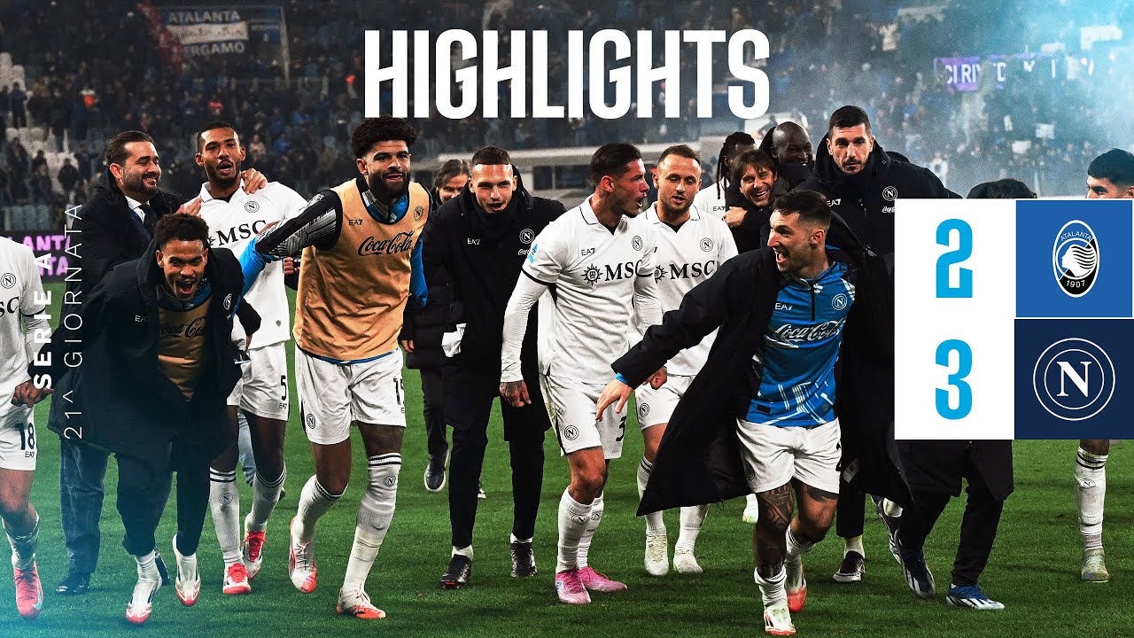 Highlights | Atalanta - Napoli 2-3 | Serie A - 21ª giornata background