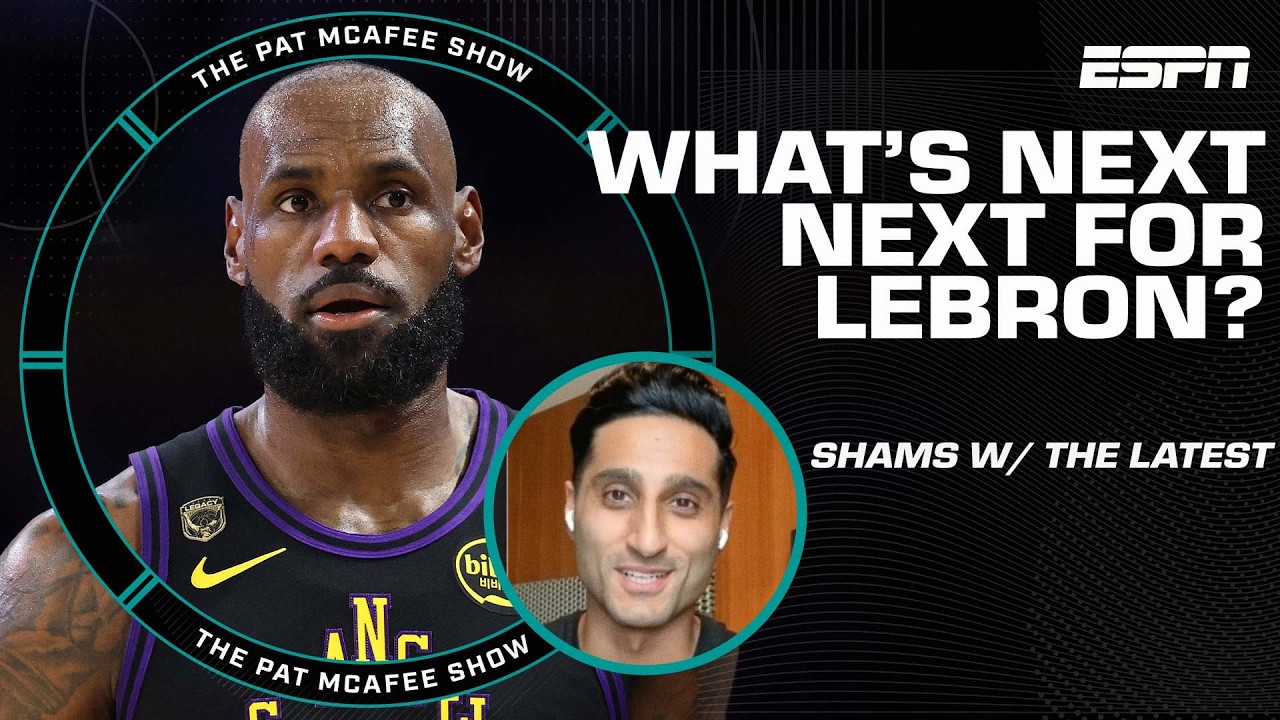 Shams isn’t ‘holding his breathe’ on LeBron to make a decision this week 👀 | The Pat McAfee Show