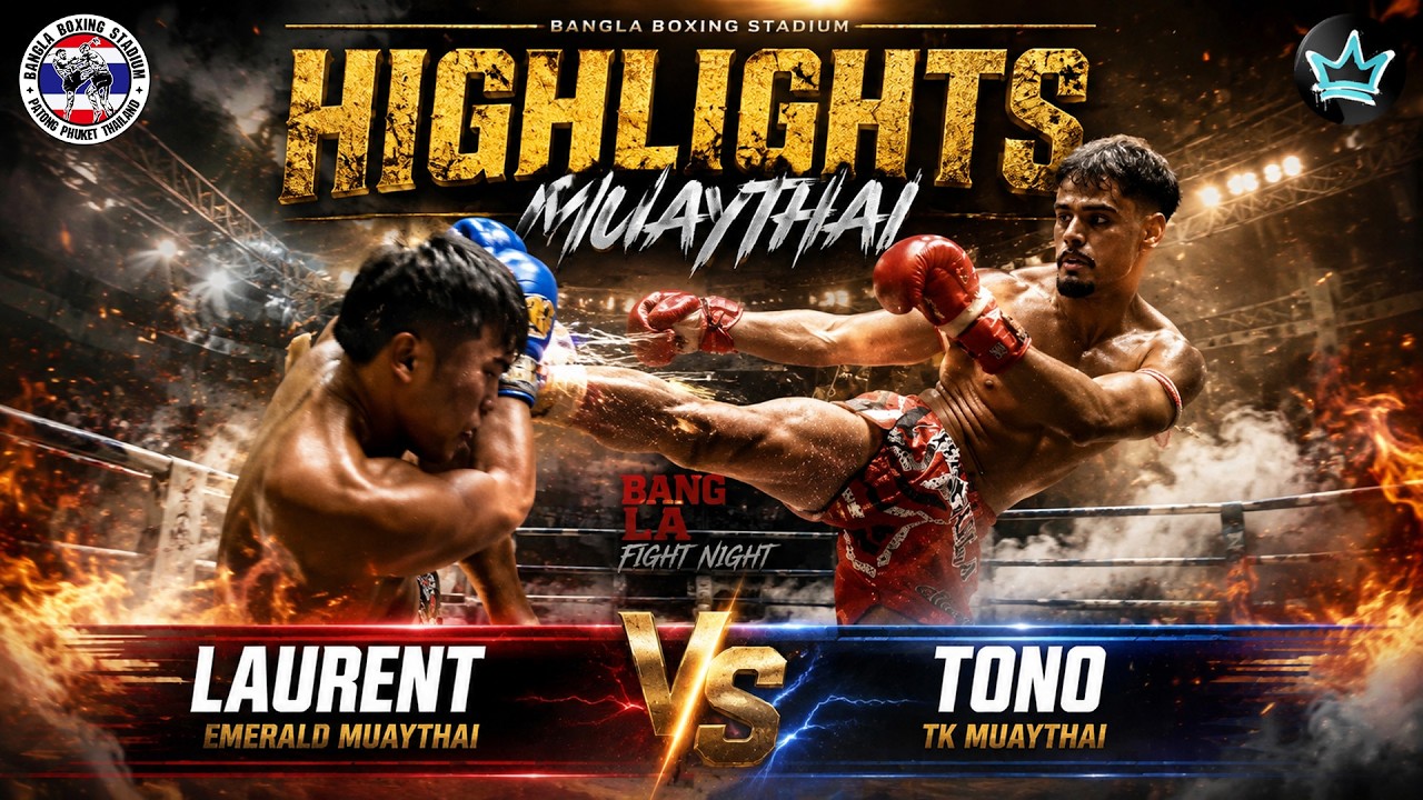 LAURENT EMERALD MUAYTHAI VS TONO TK MUAYTHAI