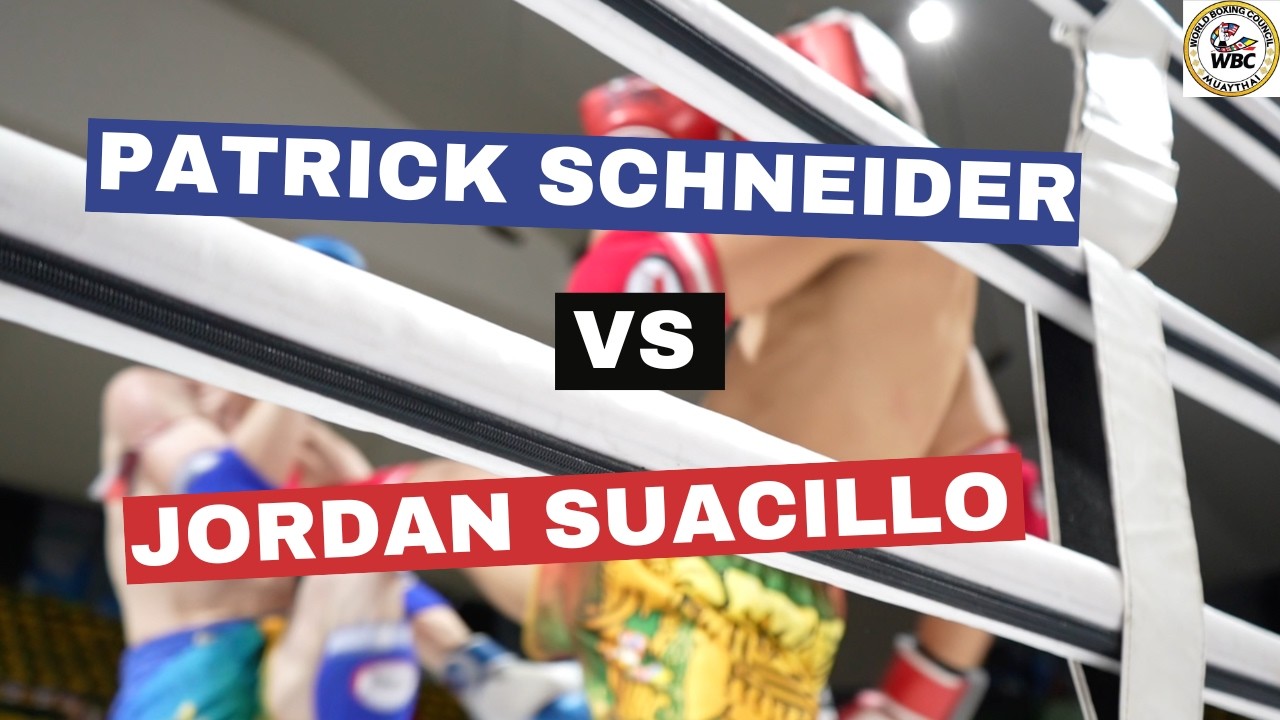 Jordan Suacillo (USA/Red) vs Patrick Schneider (Germany/Blue)