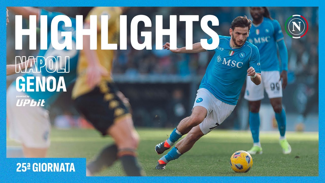 HIGHLIGHTS | Napoli - Genoa 1-1 | Serie A 25ª giornata background
