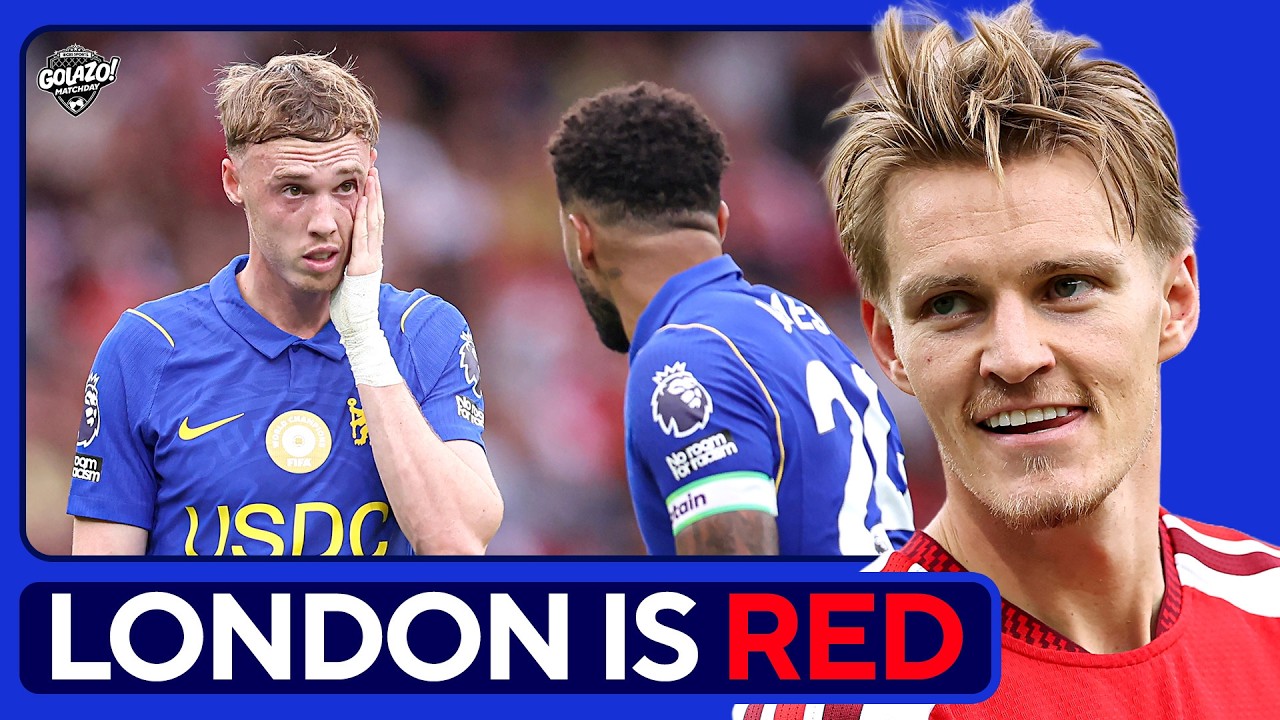 Arsenal DEFEATS Chelsea | Comeback win for Gunners against London Rivals background