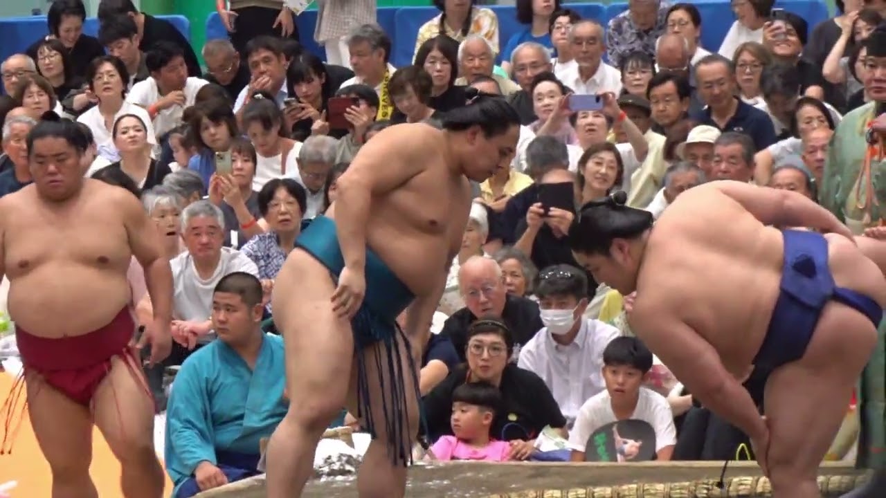 《夏巡業》笑顔の伯乃富士😊 琴栄峰 vs 藤青雲【大相撲大田原場所】HAKUNOFUJI KOTOEIHO vs FUJISEIUN［OHTAWARA TOUR］2026/8/23