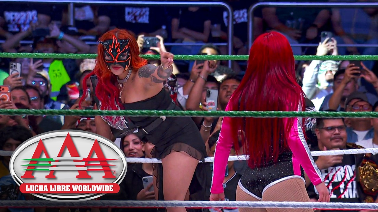 Flammer teases an early title match after La Catalina beats Adelicious: Lucha Libre AAA highlights background