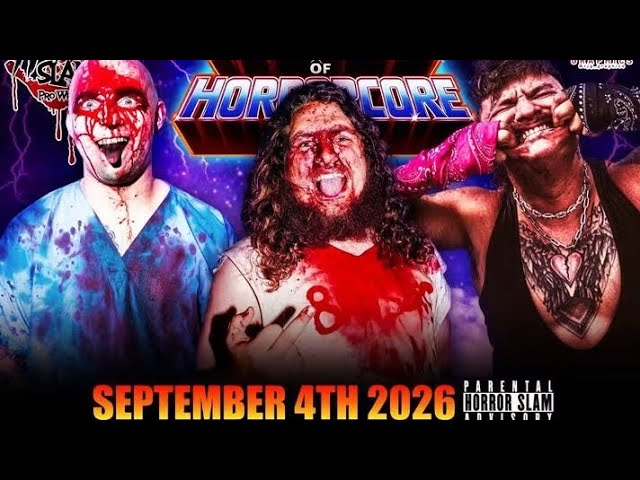 Horrorslam: Robert Katchem vs. Josh Martinez vs. Dr. Redacted + Josh Martinez gets Injured 9/4/26