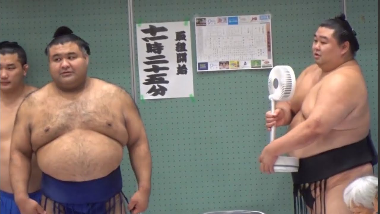 《夏巡業》巨大ハンディファンの正代と高安 狼雅 一山本 朝白龍×千代翔馬【大相撲大田原場所】SHODAI TAKAYASU ROGA［OHTAWARA TOUR］2026/8/23