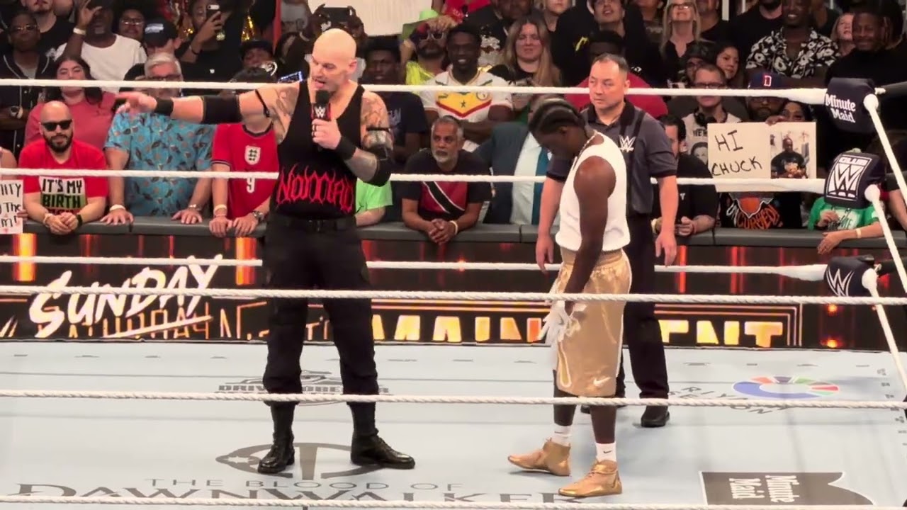 Lil Yachty vs Baron Corbin Part 1 - WWE Sunday Nights Main Event 9/6/2026