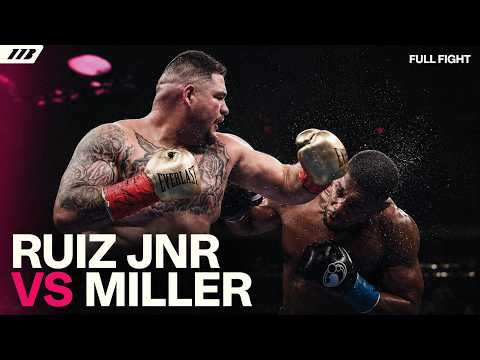 Andy Ruiz v Jarrell "Big Baby" Miller | Full Fight | Matchroom Boxing background