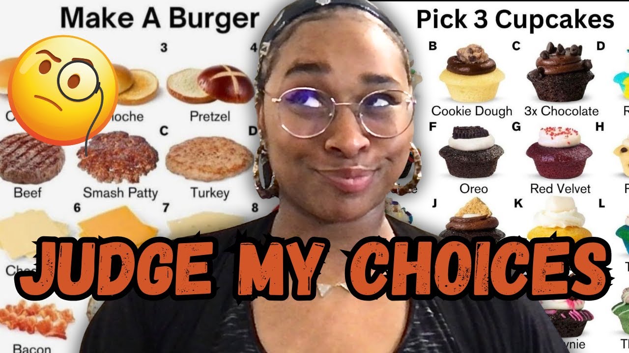 Burgers, Cupcakes and MORE. I CAN'T PICK! | Social Media Food Posts background