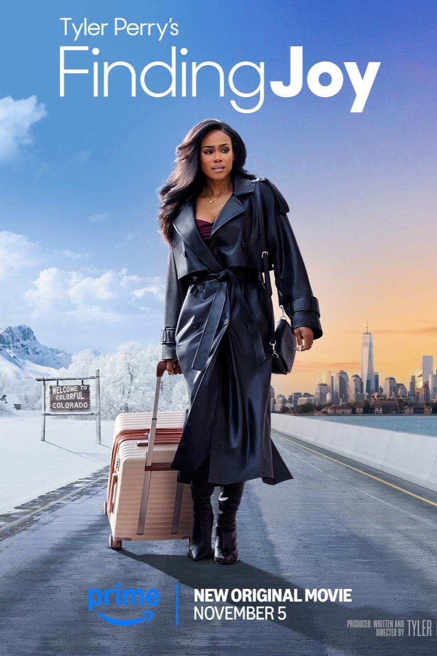 Tyler Perry's Finding Joy backdrop