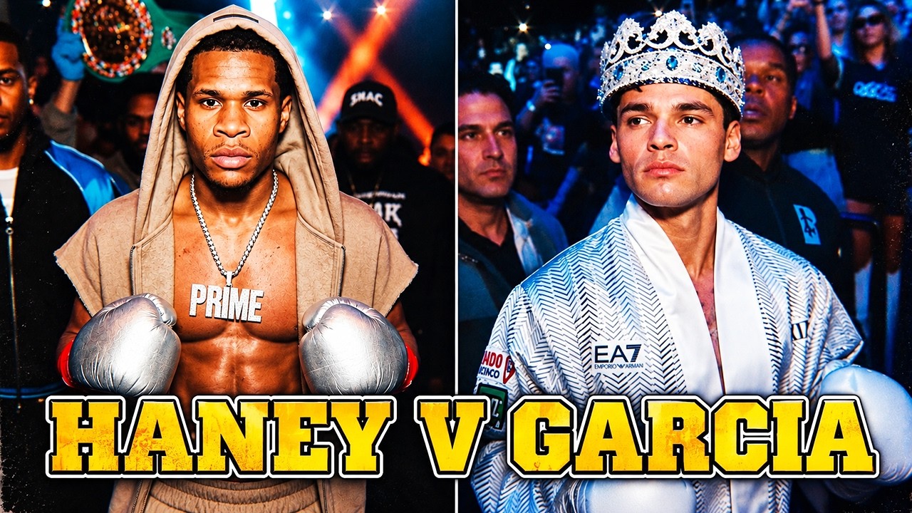 🔥 Ryan Garcia (USA) vs Devin Haney (USA) | Full Fight Highlights, HD background
