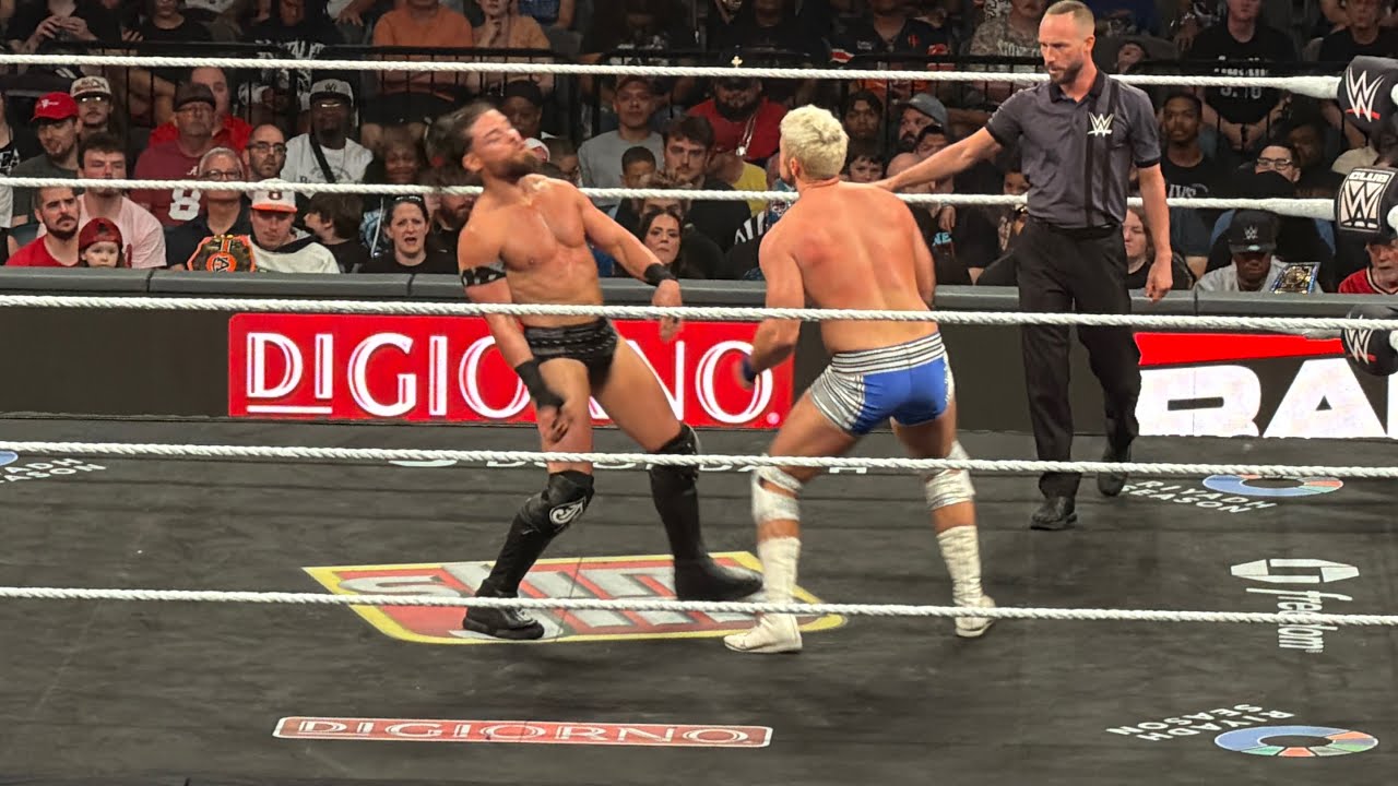 JD McDonagh vs Joe Hendry Full Match - WWE Raw 9/7/2026 background