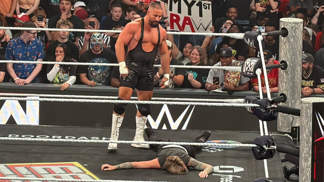 WWE Raw Off Air & Full Show Highlights 9-7-2026 background