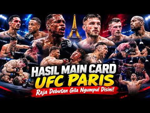 Auto TOBAT NGOCEH! Dan Hooker Dibantai Debutan Cuma Hitungan Menit|Hasil UFC PARIS