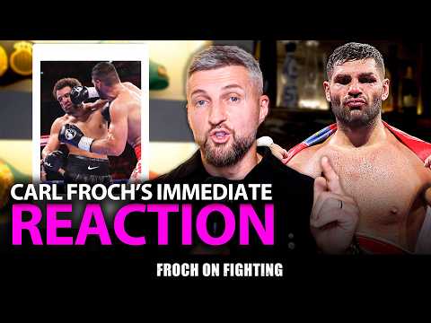 “ITAUMA FELL OFF A CLIFF!” Carl Froch reacts to Filip Hrgović’s DRAMATIC win over Moses Itauma background