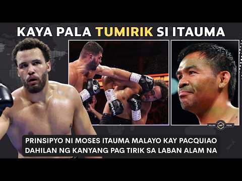 ito pala ang dahilan kaya TUMIRIK si Moses Itauma sa 9th round | Malayo sa prinsipyo ni Pacquiao background