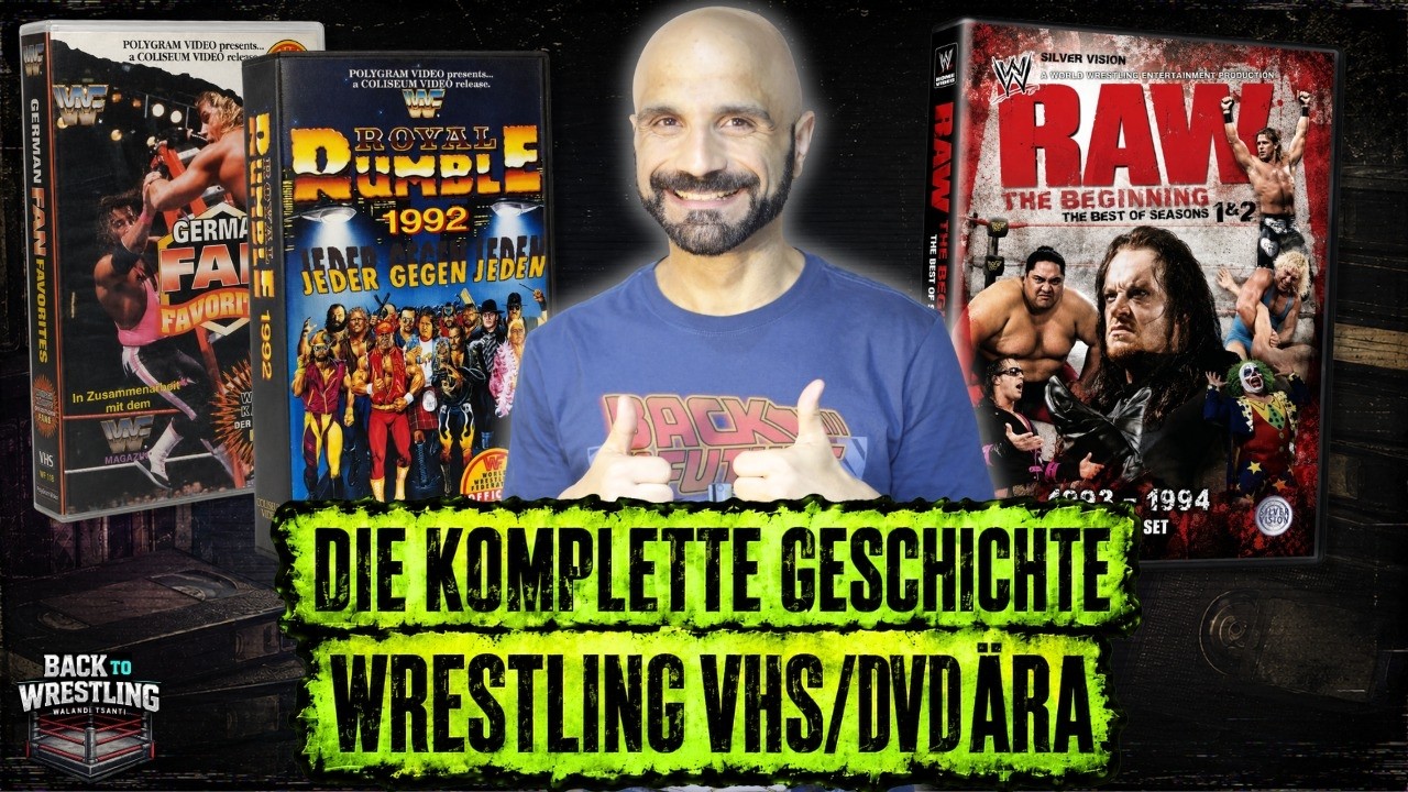 Von Coliseum Video bis WWE Network: Die komplette Geschichte der Wrestling Video Ära