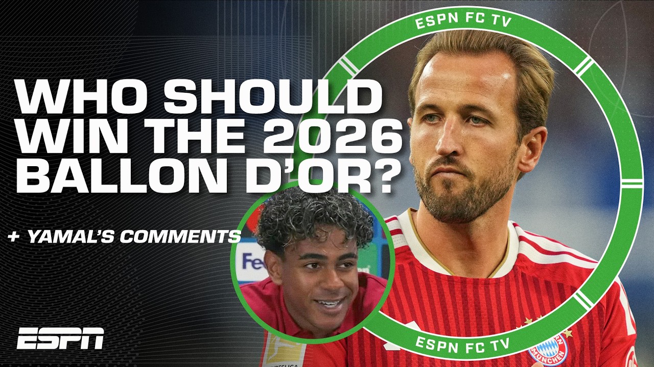 2026 Ballon d'Or shortlist revealed 🚨 + REACTION to Lamine Yamal's comments on the award 👀 | ESPN FC background